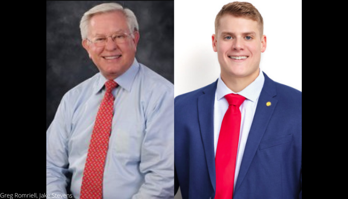 INTERVIEWS: Seat 29B candidates Greg Romriell and Jake Stevens